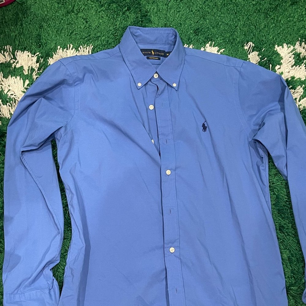 Ralph Lauren polo oxford dress shirt - performance material - M